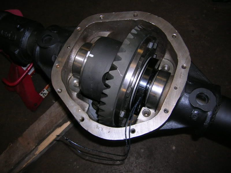 Dana 44 Gear Install / Make your own Setup Bearings Bronco Forum